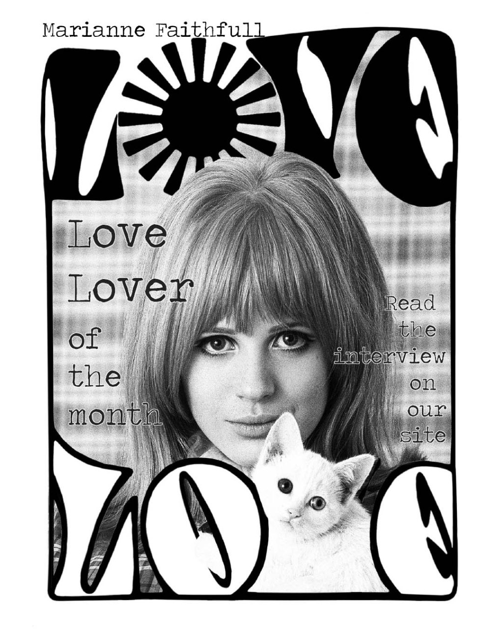 Marianne faithfull – love lover of the&nbsp;month
